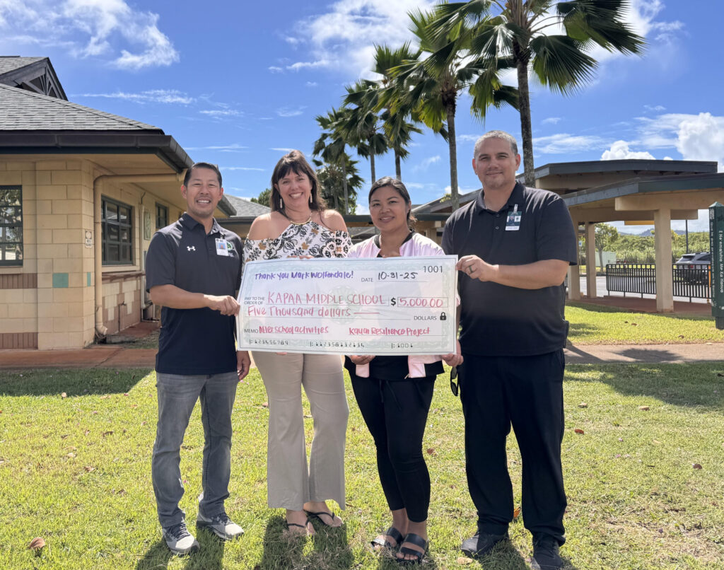 KRP Coordinator Dr. Heather Lebrun (second from left) with Kapa